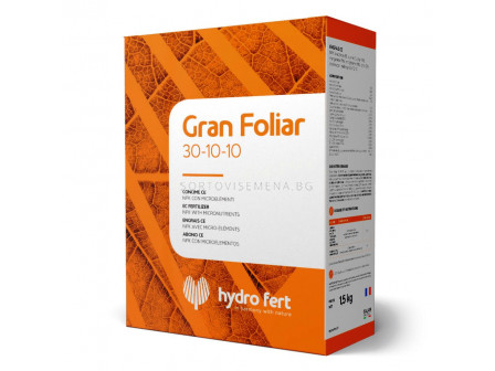 Гран Фолиар 30-10-10 + Микро - Gran Foliar 30-10-10 + Micro