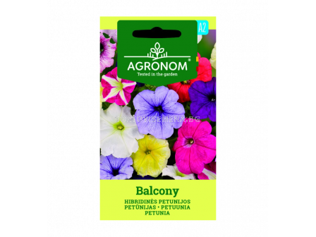 СК СЕМЕНА ПЕТУНИЯ БАЛКОНСКА МИКС PETUNIA BALCONY, MIX  